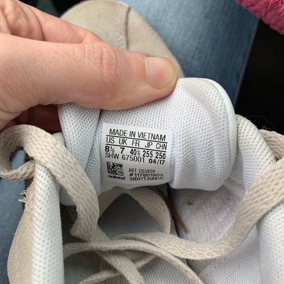 Tan Suede Adidas Shoes - Picture 3 of 3